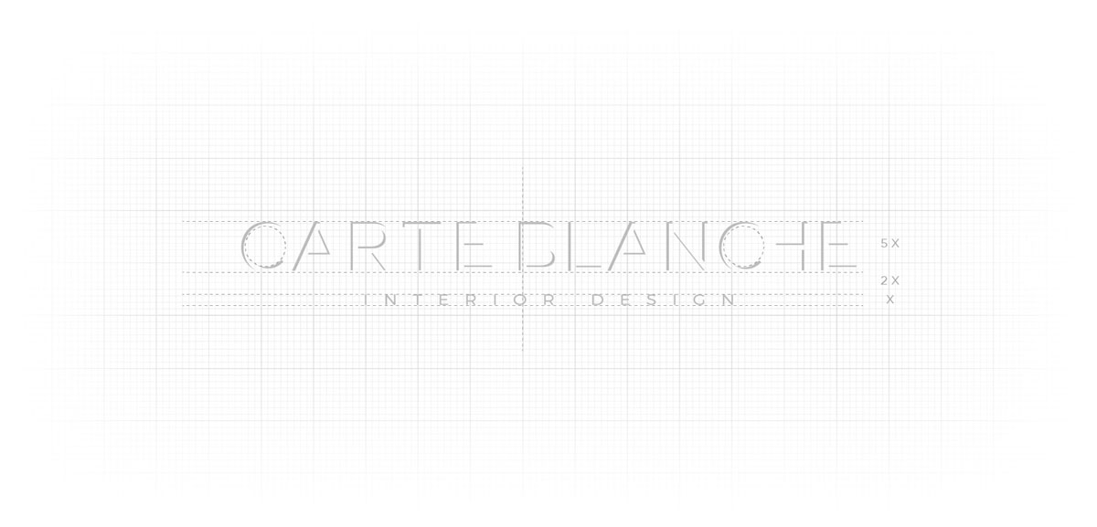 Carte Blanche Interior logo design