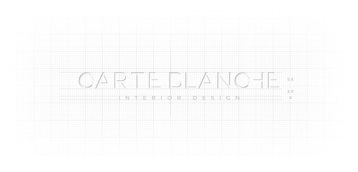 Carte Blanche Interior logo design