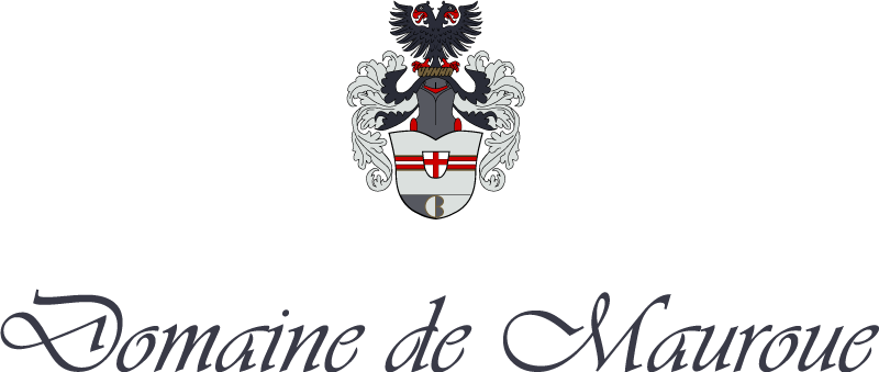 Domaine de Mauroue logo design and conteption