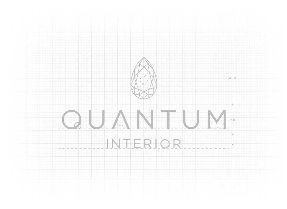 Quantum logo design and conception