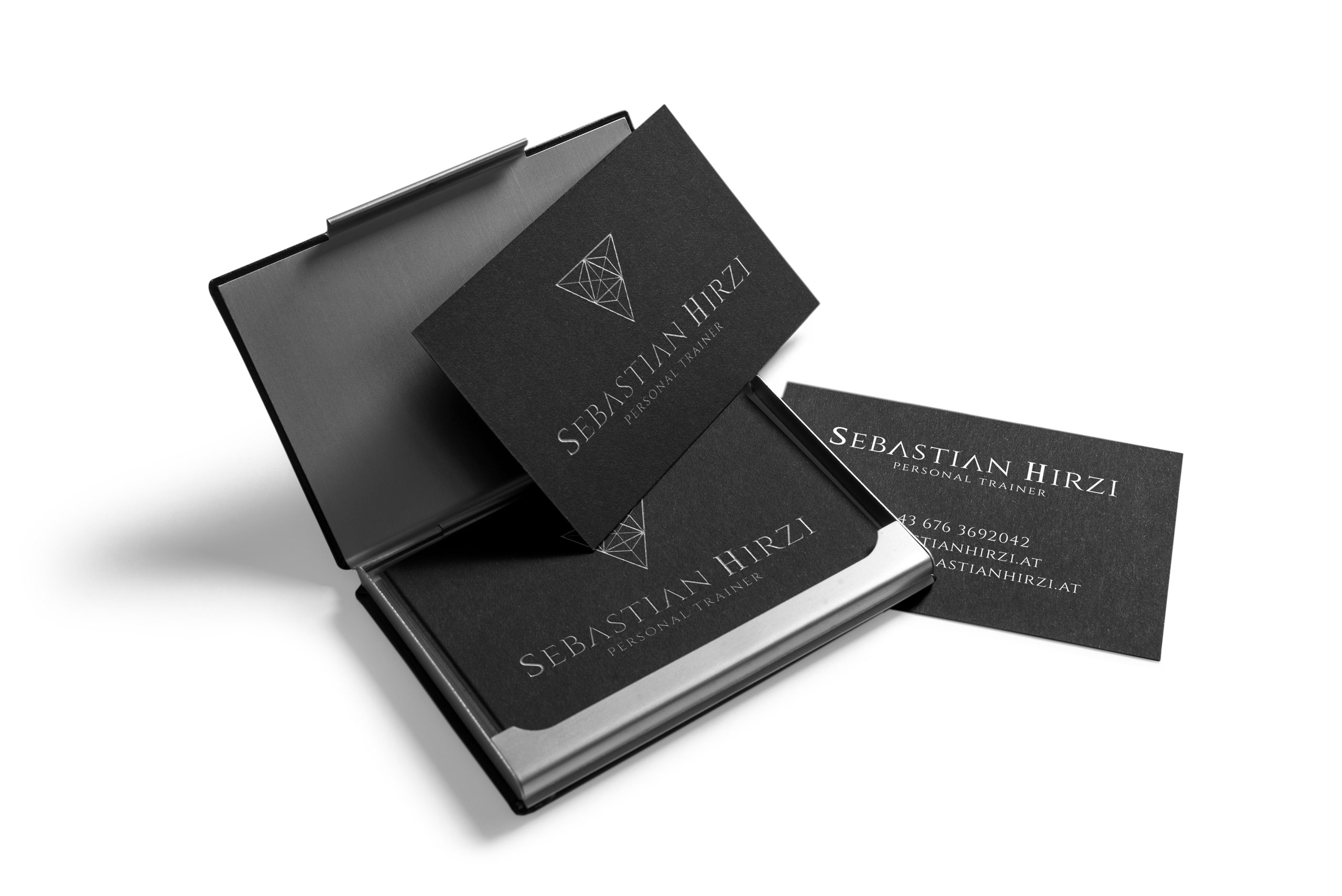 Sebastian Hirzi business card design